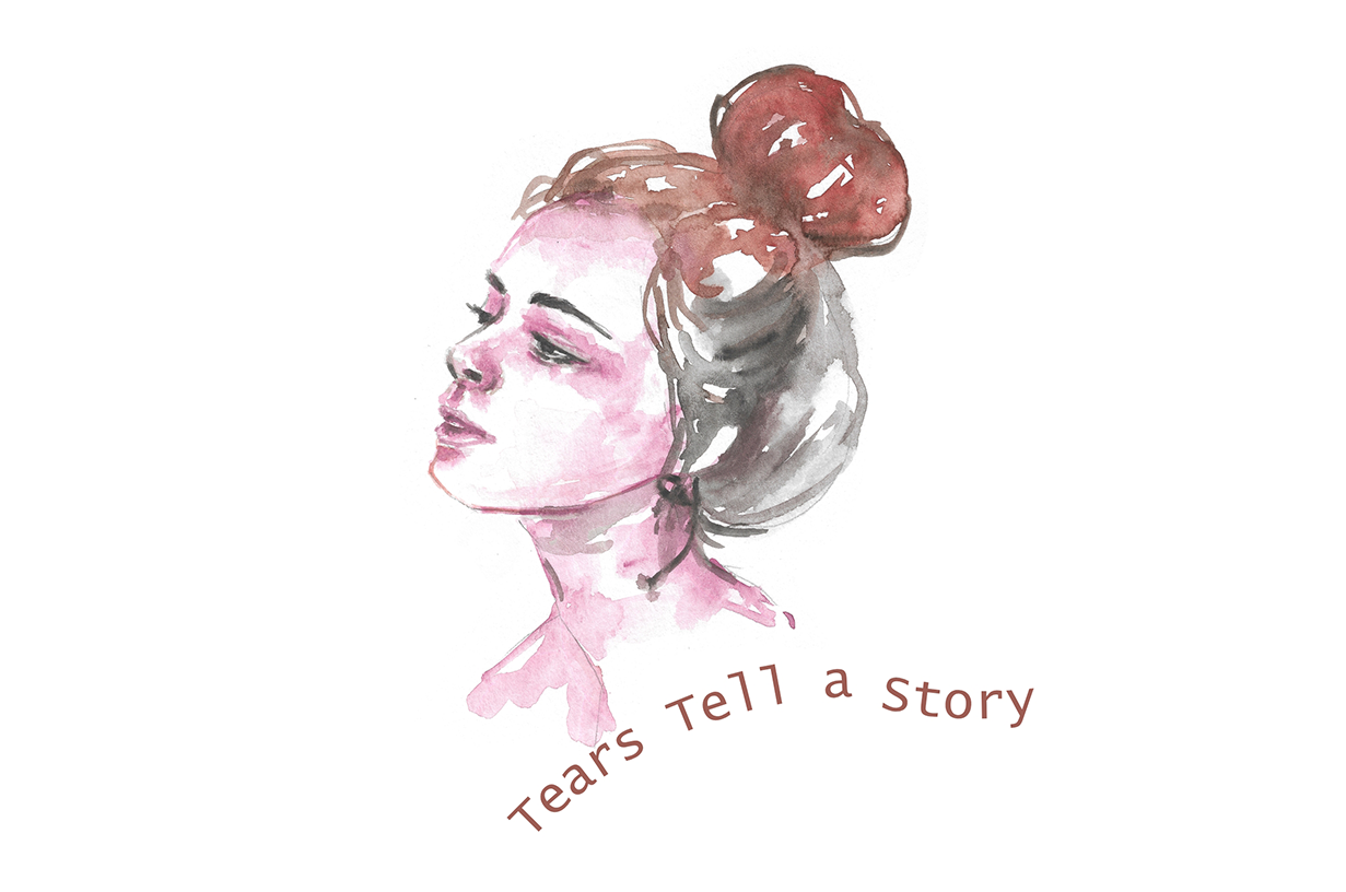 Watercolour illustration representing grief and human resilience